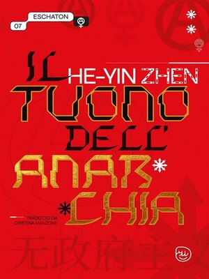 cover image of He-Yin Zhen--Il tuono dell'anarchia